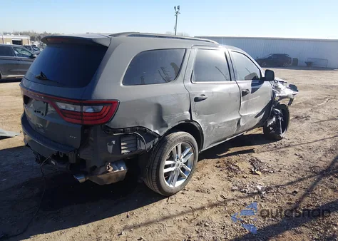 2022 Dodge Durango Gt Plus Awd from USA, damaged, VIN 1C4RDJDG8NC219948